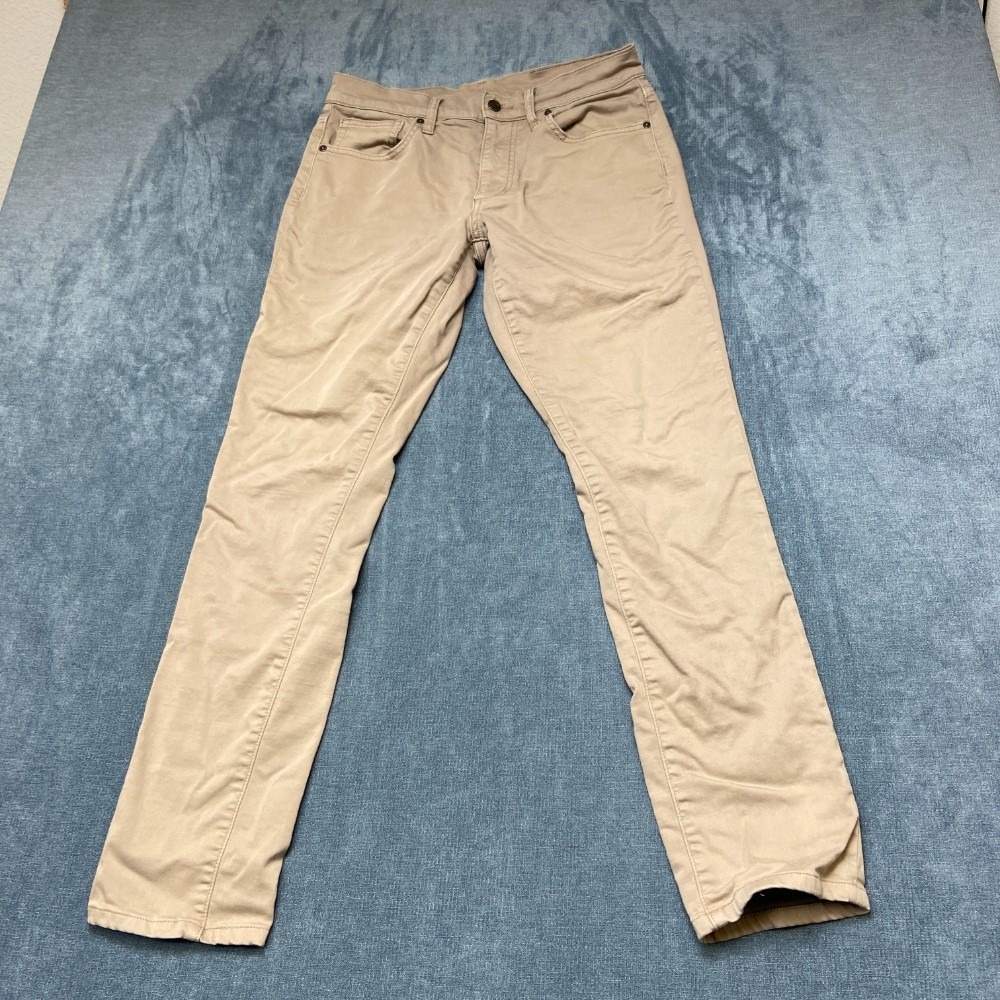 Joe's Jeans Mens 31 Beige Denim Cotton Stretch Everyday Wear All Day Comfort